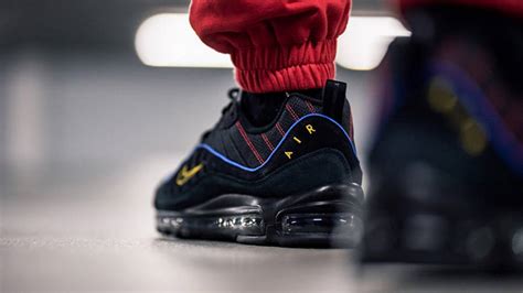 Nike air max 98 black blue